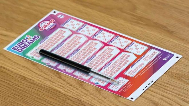 Ticket de loterie EuroDreams